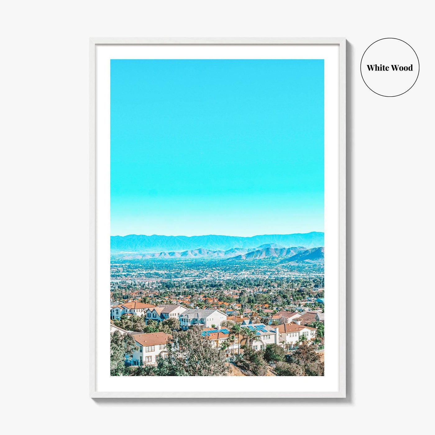 East Los Angeles Fine Art Photo Print, California, SoCal, USA Wall Poster