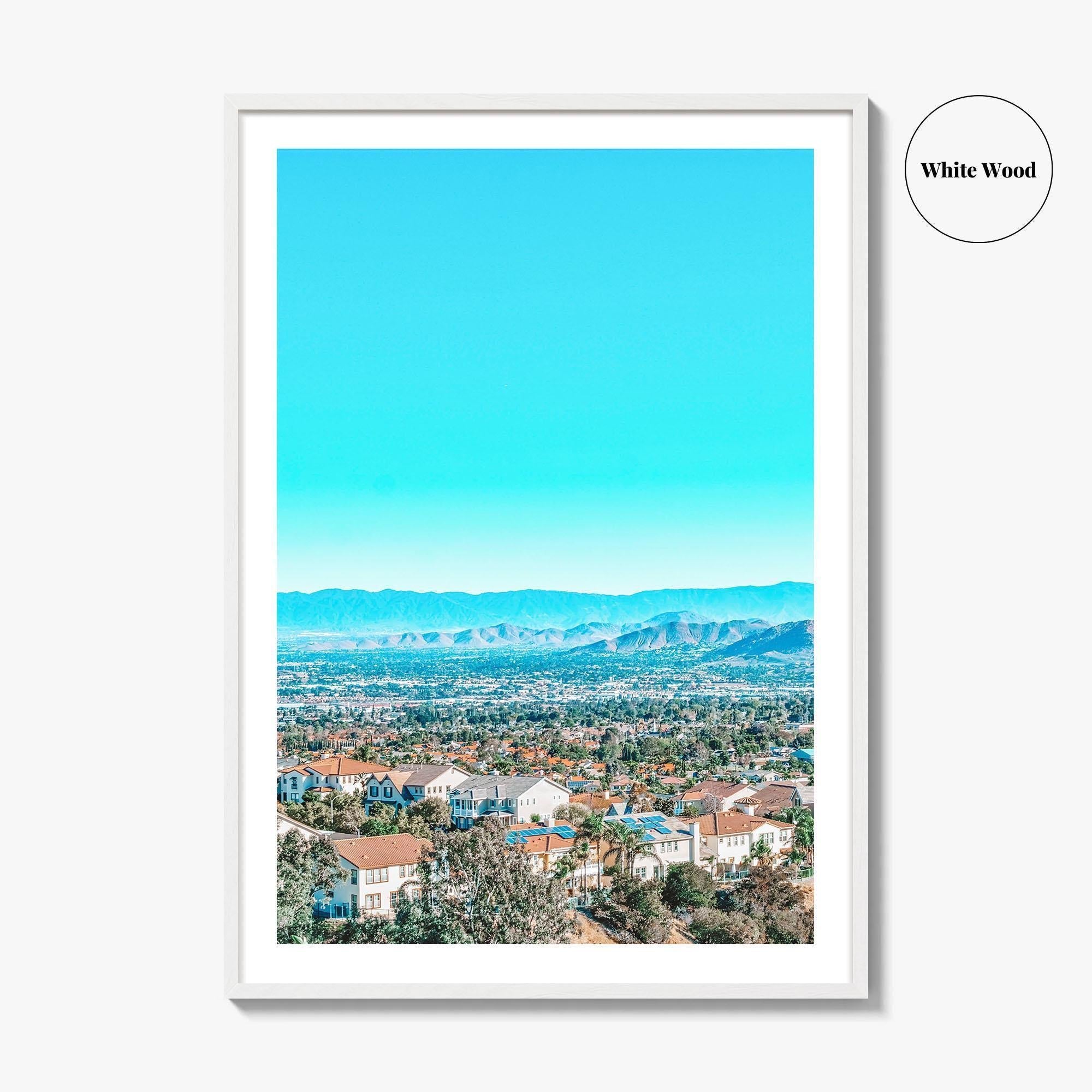 East Los Angeles Fine Art Photo Print, California, SoCal, USA Wall Poster