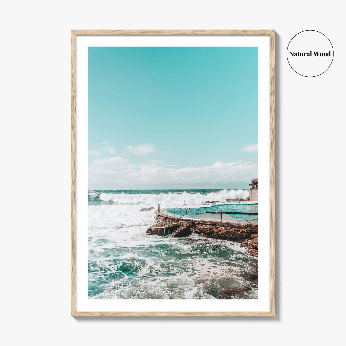 Bronte Beach Ocean Pool Fine Art Photo Print, Sydney NSW Australia, Wall Poster
