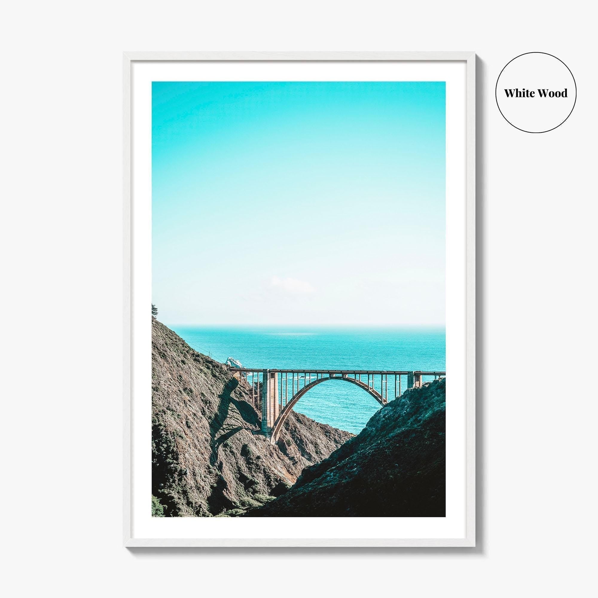 Bixby Bridge Fine Art Photo Print, Big Sur, Pacific Coast Highway, California, USA