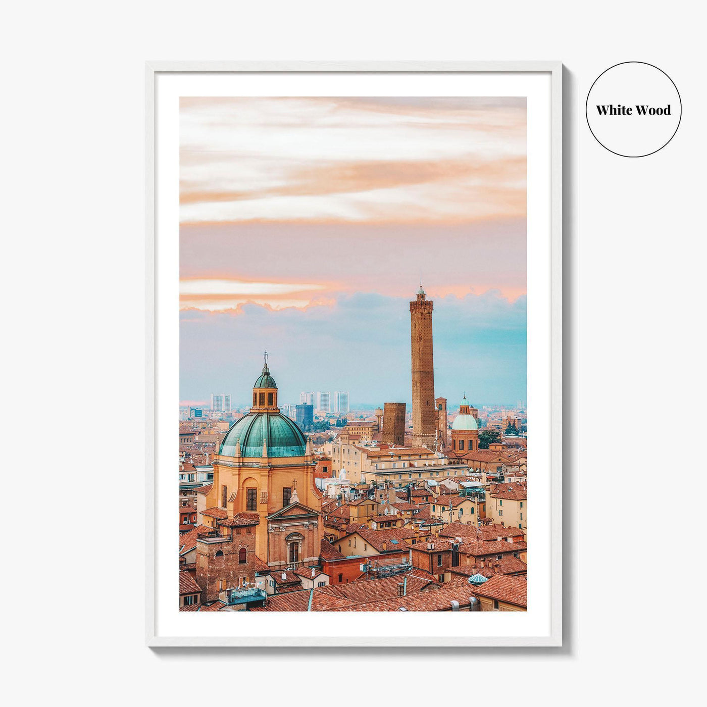 Bologna Fine Art Photo Print, Emilia-Romagna Italy Wall Decor Poster