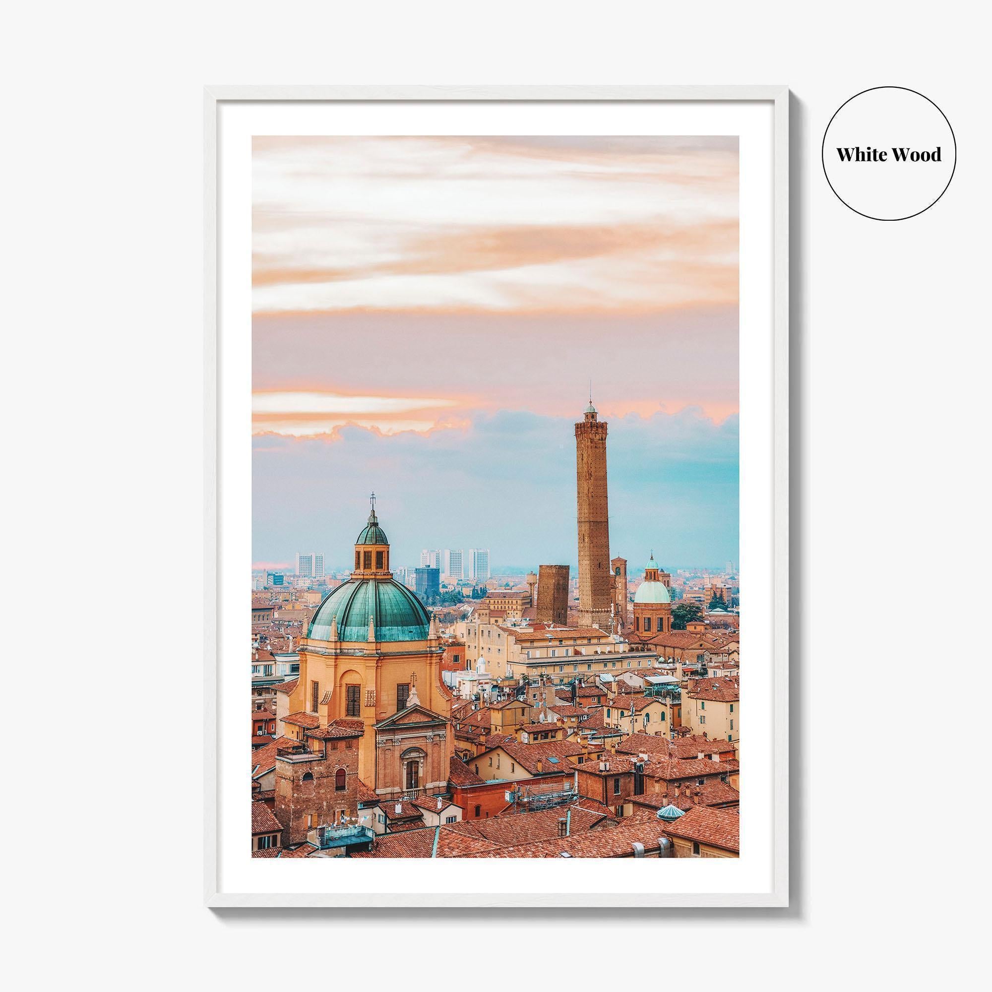Bologna Fine Art Photo Print, Emilia-Romagna Italy Wall Decor Poster