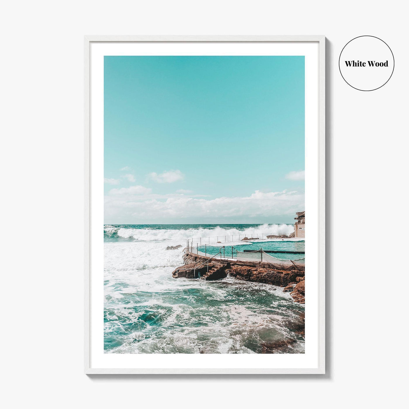 Bronte Beach Ocean Pool Fine Art Photo Print, Sydney NSW Australia, Wall Poster