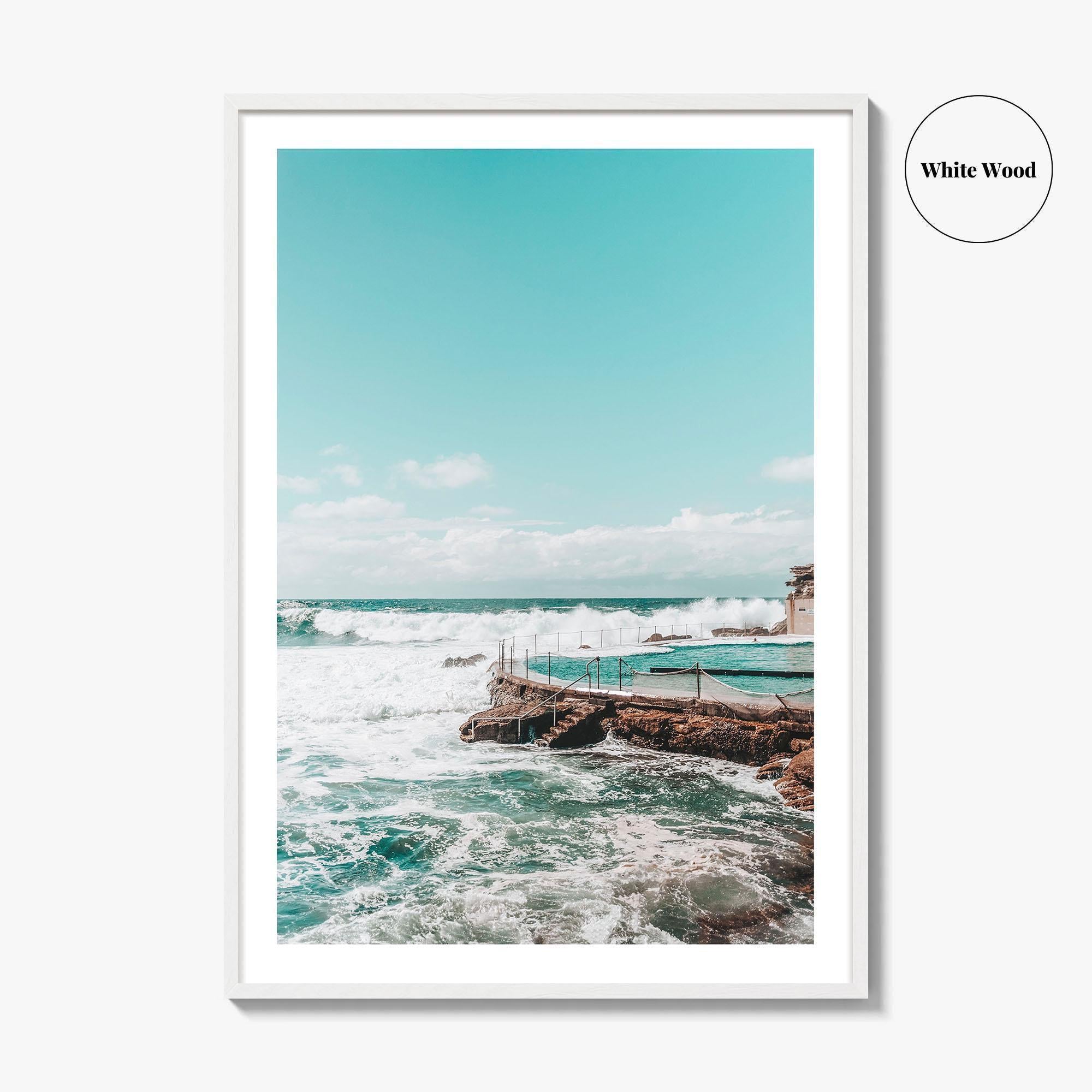 Bronte Beach Ocean Pool Fine Art Photo Print, Sydney NSW Australia, Wall Poster