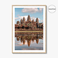 Angkor Wat Fine Art Photo Print, Siem Reap, Cambodia, Temple, Reflection, Wall Decor, Poster