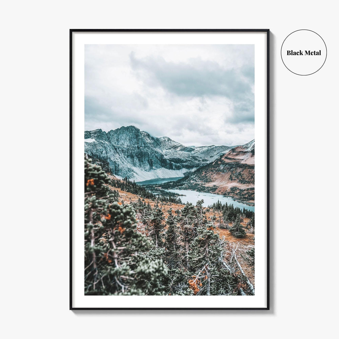 Glacier National Park Fine Art Photo Print, Going To The Sun Road, Montana USA