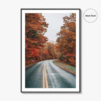 Blue Ridge Parkway Fine Art Photo Print, Virginia, Appalachian Mountains, USA Wall Poster