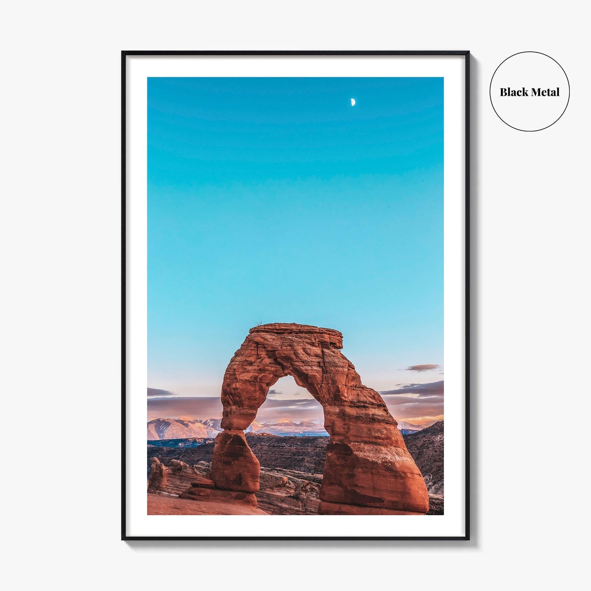 Arches National Park Fine Art Photo Print, Delicate Arch, Moab Utah, Wall Decor Poster