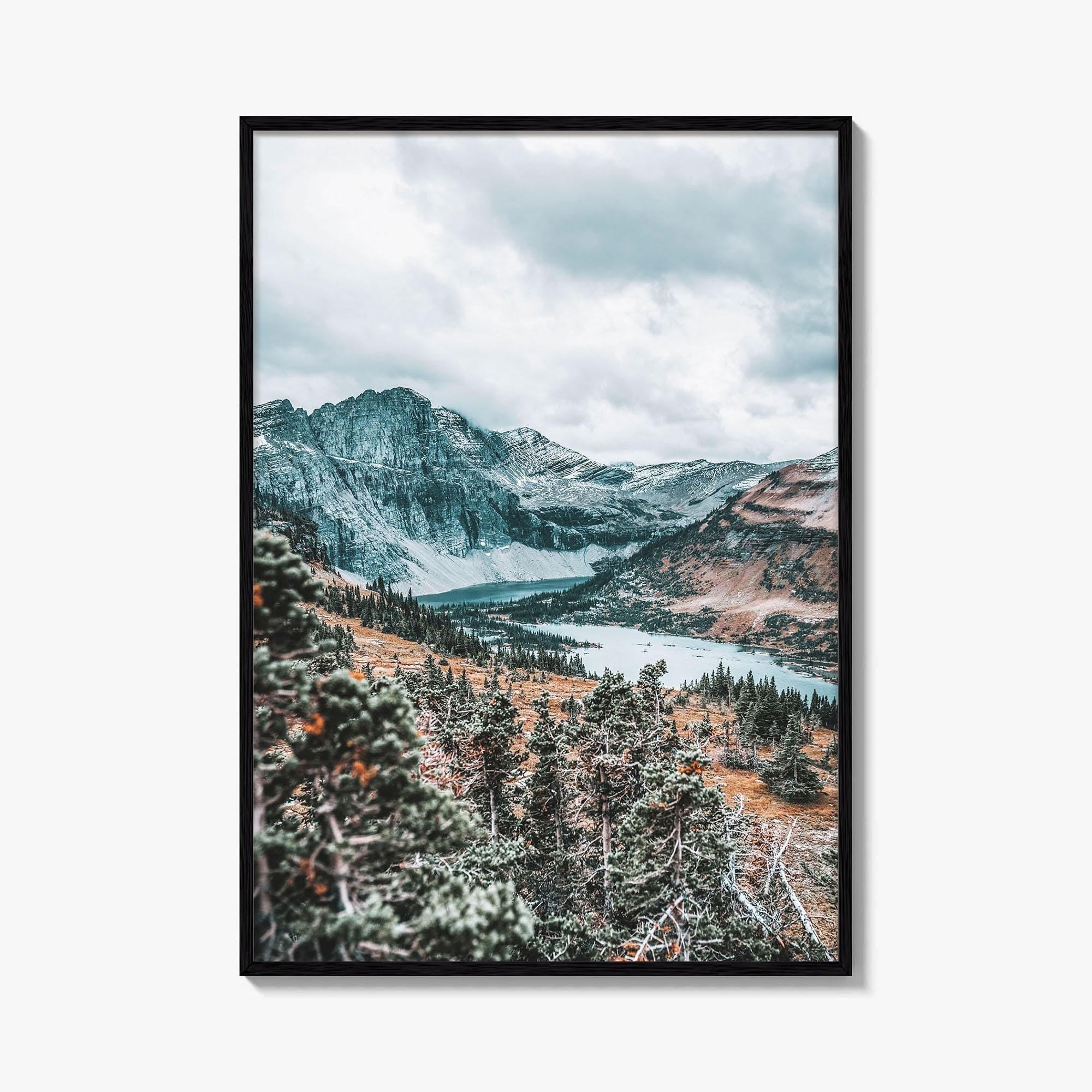 Glacier National Park Fine Art Photo Print, Going To The Sun Road, Montana USA