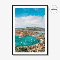 Antigua and Barbuda Fine Art Photo Print, English Harbour, Shirley Heights, Wall Poster