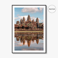Angkor Wat Fine Art Photo Print, Siem Reap, Cambodia, Temple, Reflection, Wall Decor, Poster