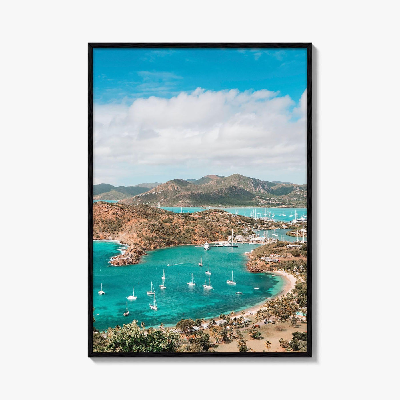 Antigua and Barbuda Fine Art Photo Print, English Harbour, Shirley Heights, Wall Poster