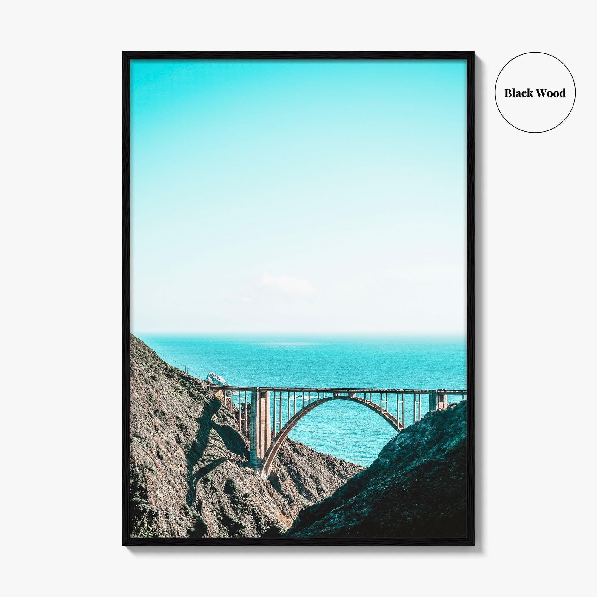 Bixby Bridge Fine Art Photo Print, Big Sur, Pacific Coast Highway, California, USA