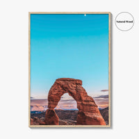 Arches National Park Fine Art Photo Print, Delicate Arch, Moab Utah, Wall Decor Poster