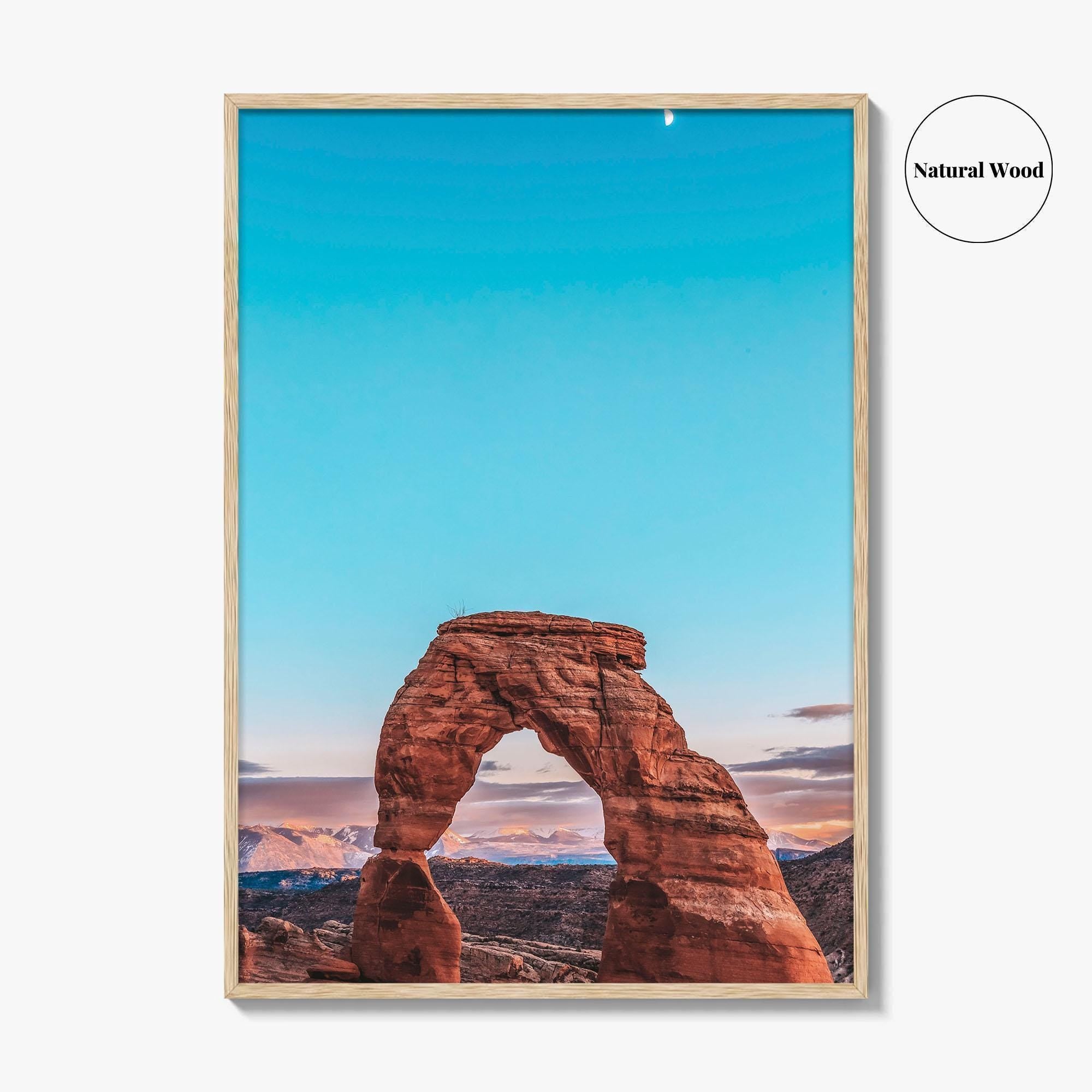 Arches National Park Fine Art Photo Print, Delicate Arch, Moab Utah, Wall Decor Poster