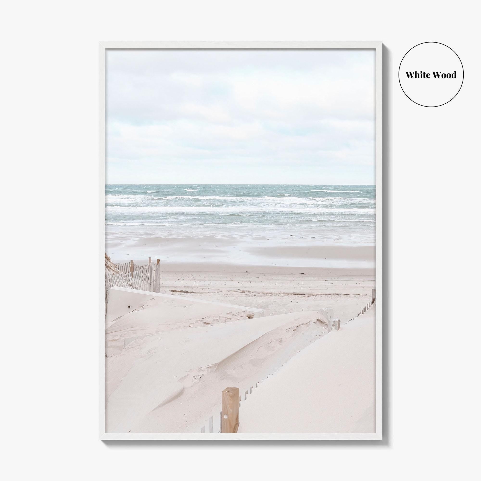 Cape Cod Fine Art Photo Print, Massachusetts Beach Ocean Waves Poster, New England