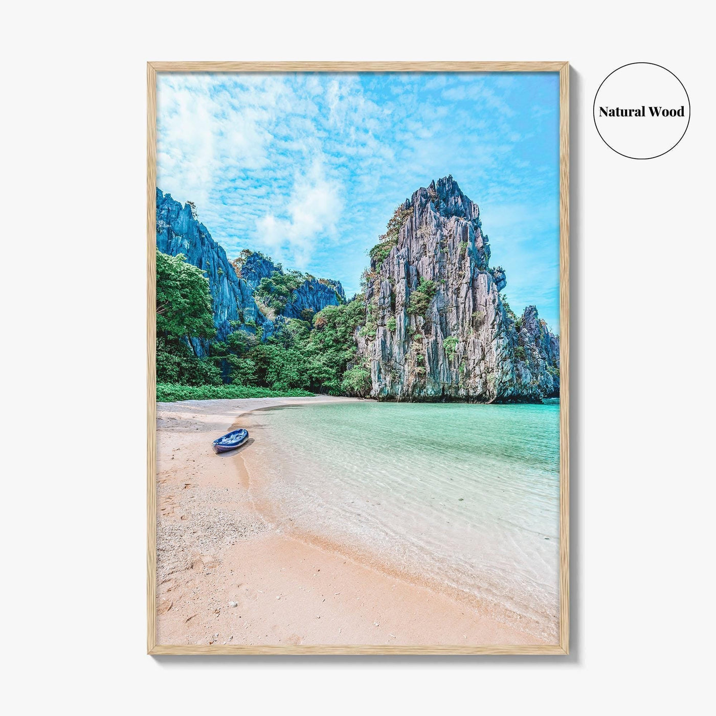 El Nido Fine Art Photo Print, Matinloc Island, Palawan, Philippines, Beach Wall Poster