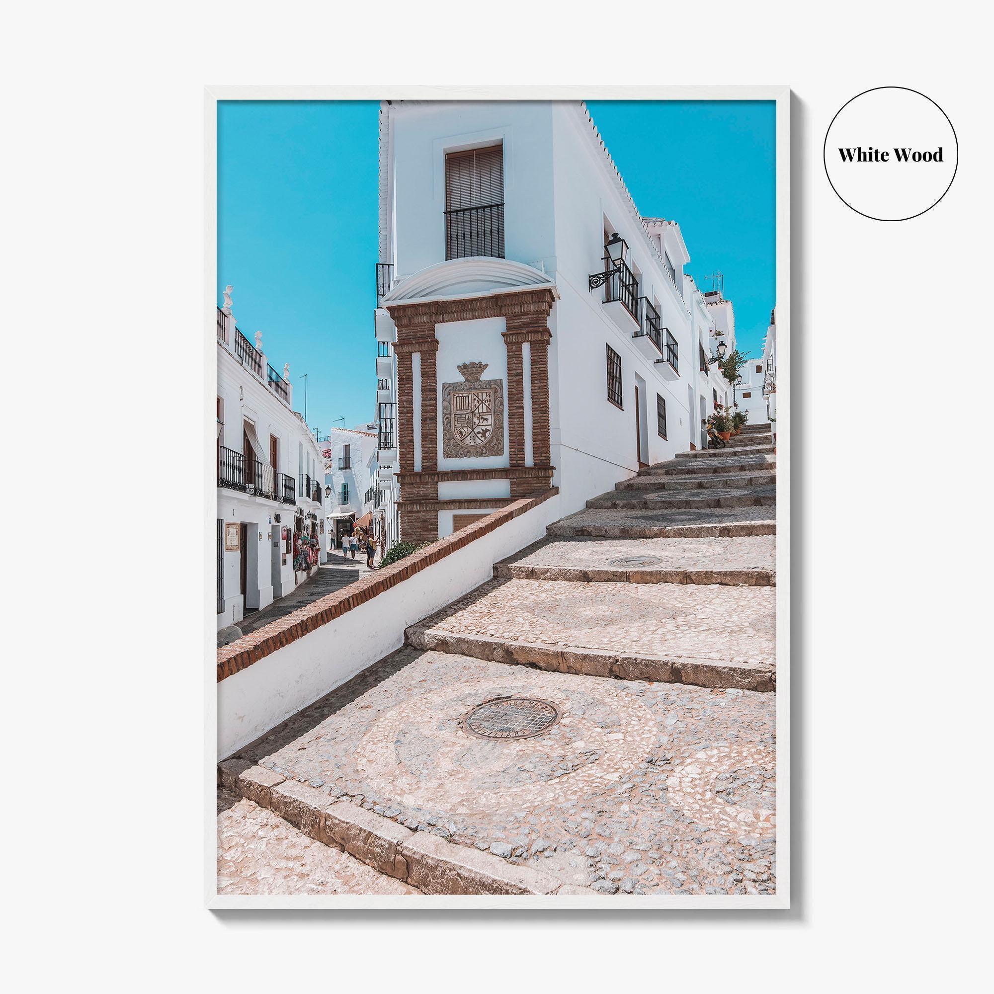 Frigiliana Fine Art Photo Print, Nerja, Malaga, Andalusia Spain, Wall Decor Poster