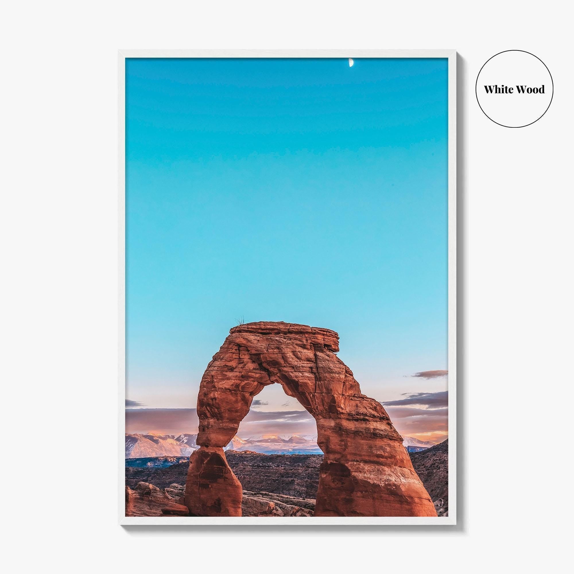 Arches National Park Fine Art Photo Print, Delicate Arch, Moab Utah, Wall Decor Poster