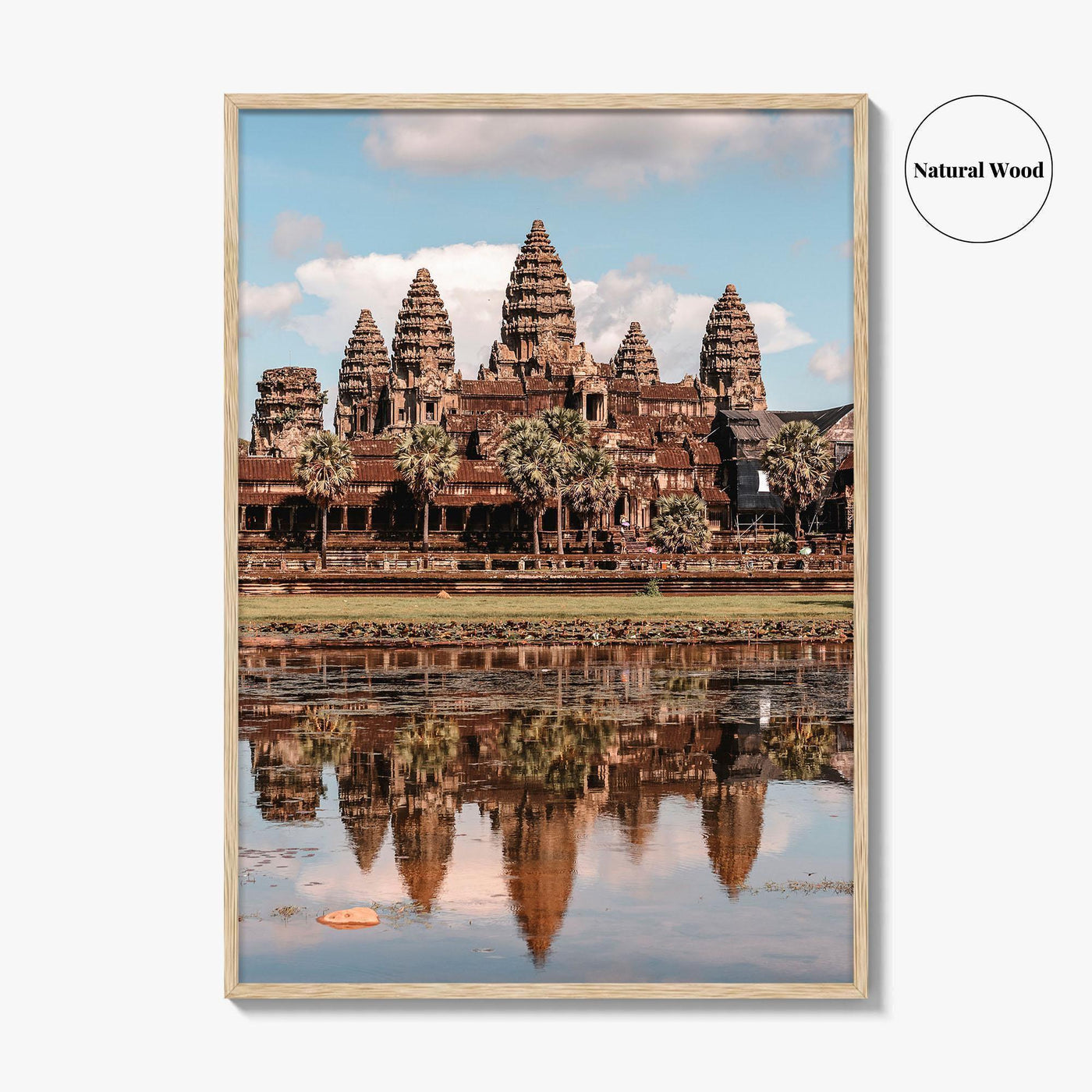 Angkor Wat Fine Art Photo Print, Siem Reap, Cambodia, Temple, Reflection, Wall Decor, Poster