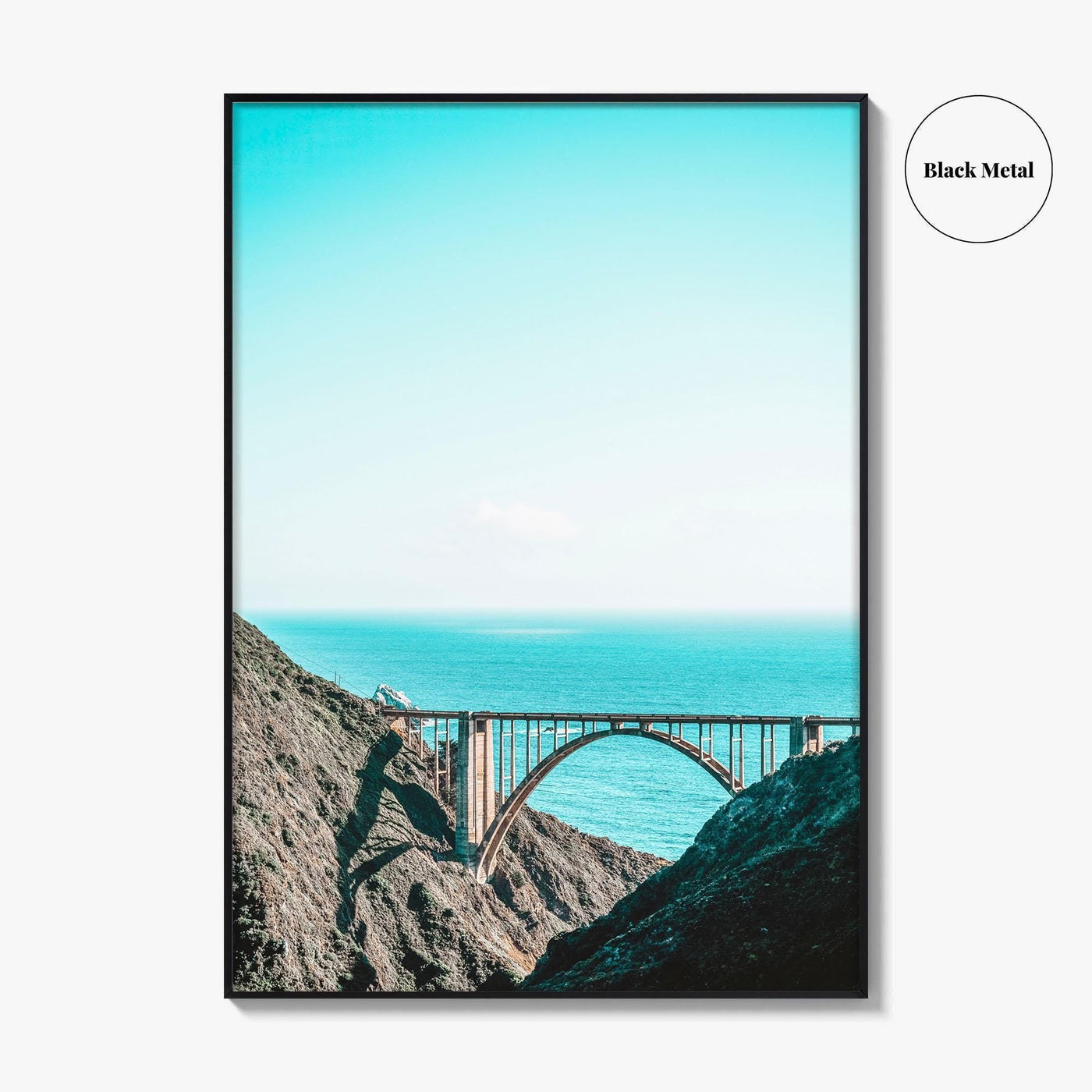 Bixby Bridge Fine Art Photo Print, Big Sur, Pacific Coast Highway, California, USA
