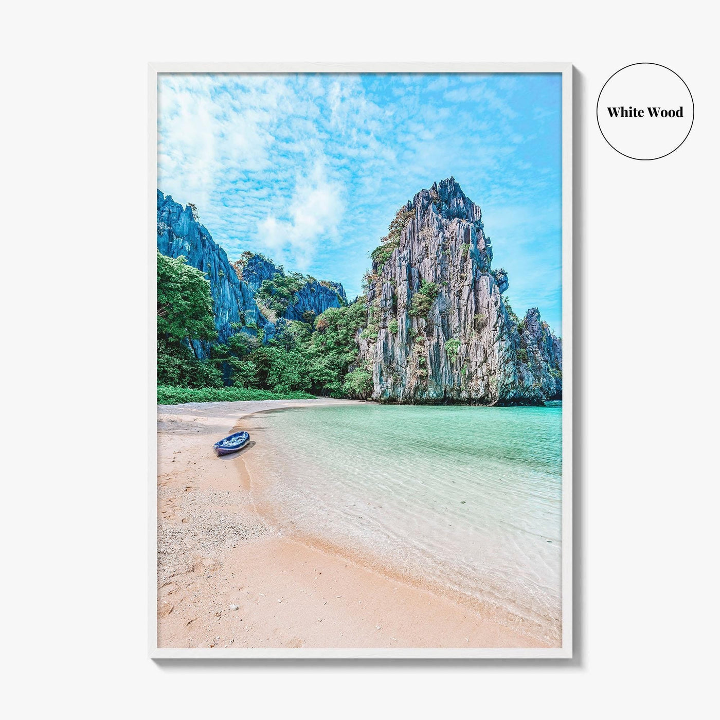 El Nido Fine Art Photo Print, Matinloc Island, Palawan, Philippines, Beach Wall Poster
