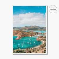 Antigua and Barbuda Fine Art Photo Print, English Harbour, Shirley Heights, Wall Poster
