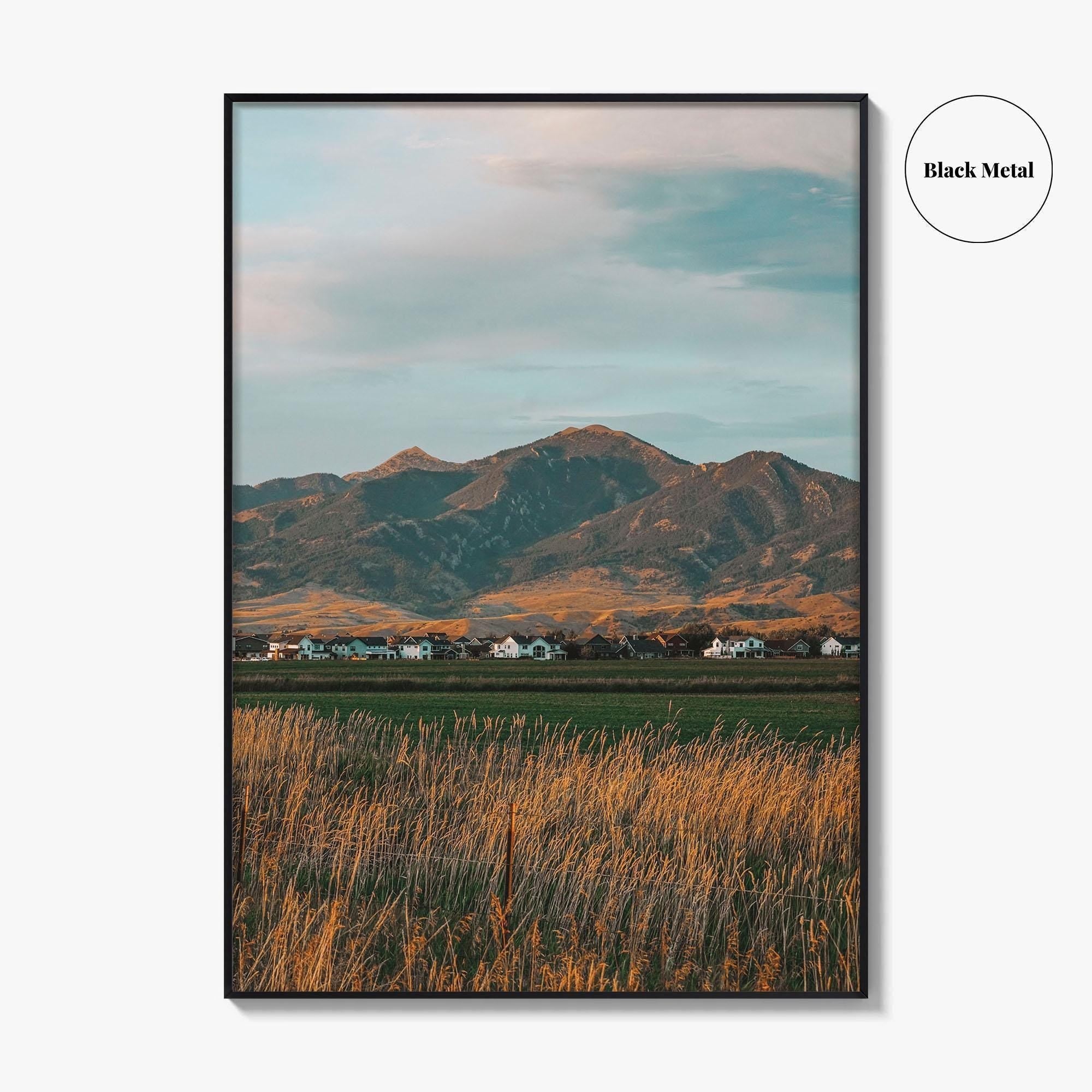 Bozeman Fine Art Photo Print, Montana State University, MT USA Wall Art Poster
