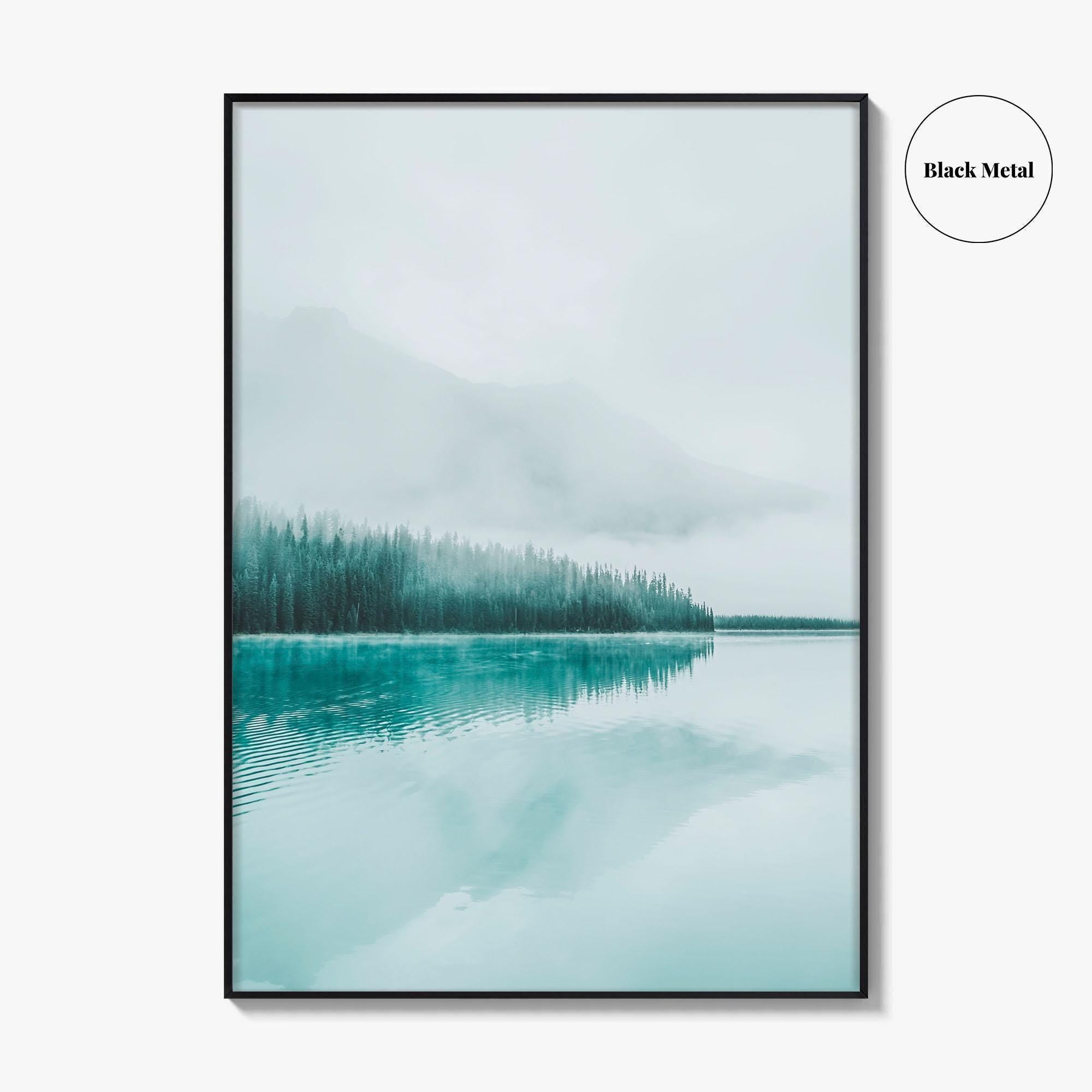 Emerald Lake Fine Art Photo Print, Yoho National Park BC Canada, Canadian Rockies
