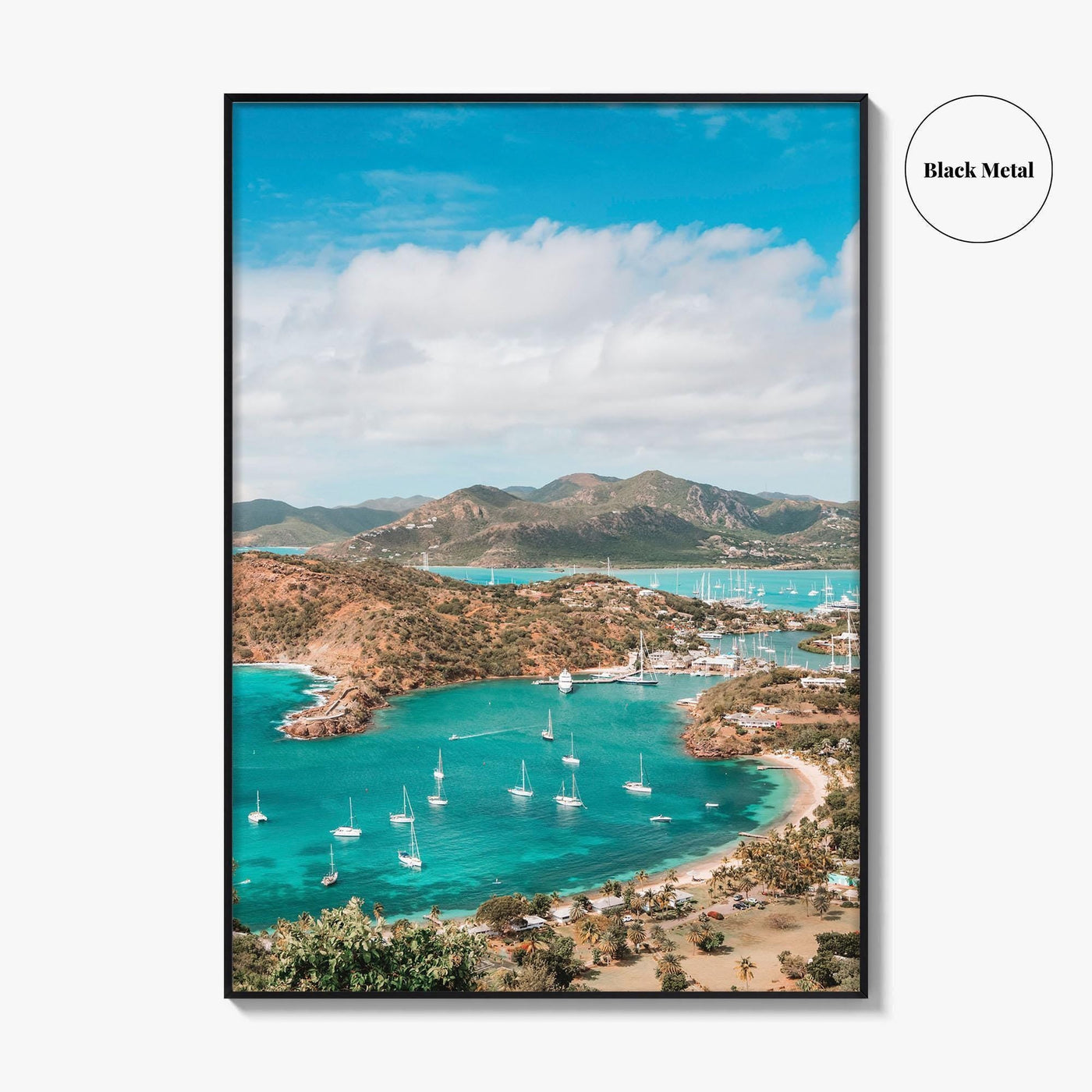 Antigua and Barbuda Fine Art Photo Print, English Harbour, Shirley Heights, Wall Poster