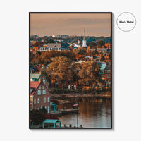 Alexandria Virginia Fine Art Photo Print, Potomac River Waterfront, Wall Decor Poster USA