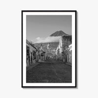 Antigua Guatemala Black and White Fine Art Photo Print, Santa Catalina Arch, Wall Decor