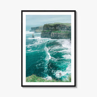 Cliffs of Moher Fine Art Photo Print, County Clare Ireland, Wild Atlantic Way Poster