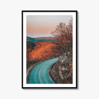 Blue Ridge Parkway Fine Art Photo Print, Afton Virginia, Shenandoah National Park Poster