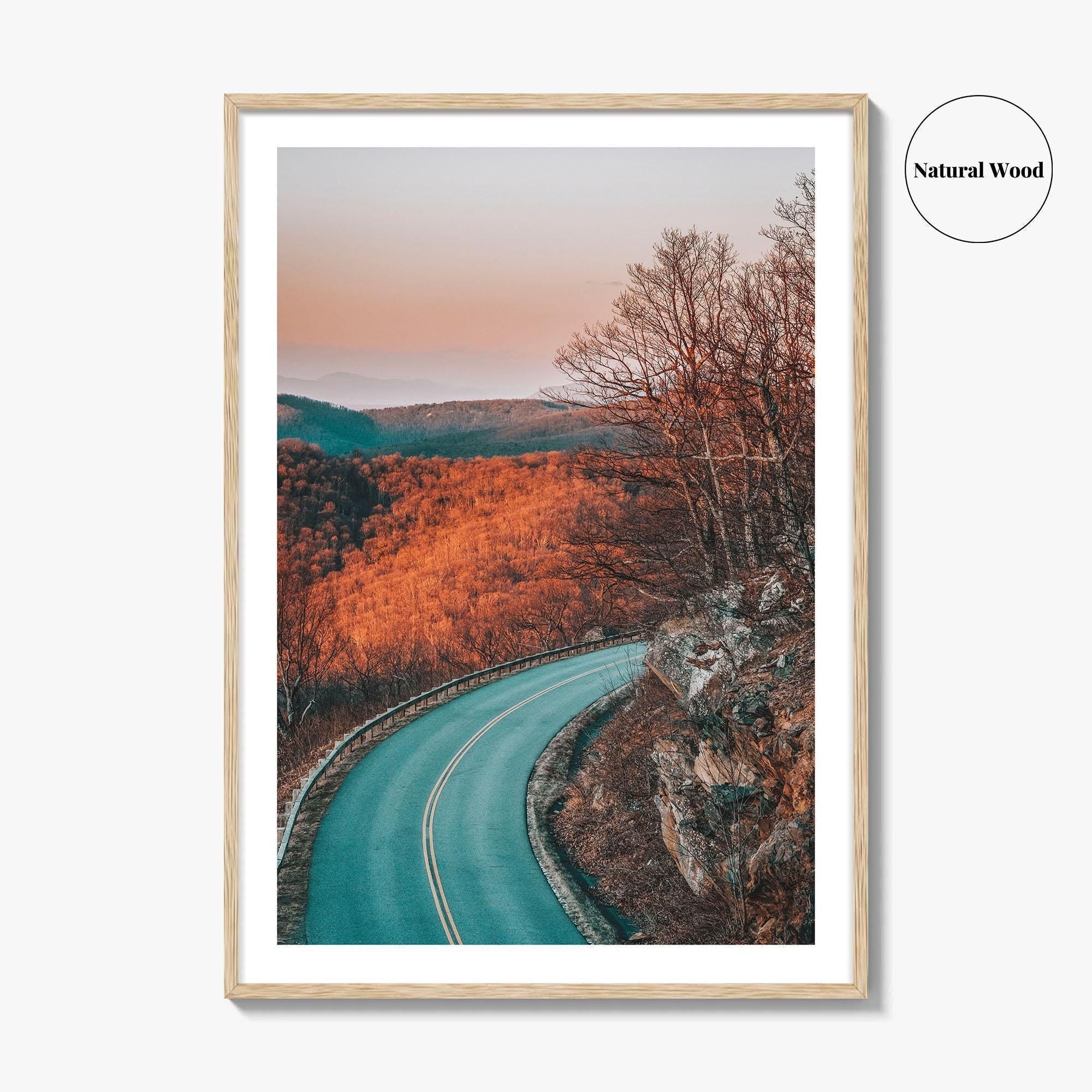 Blue Ridge Parkway Fine Art Photo Print, Afton Virginia, Shenandoah National Park Poster