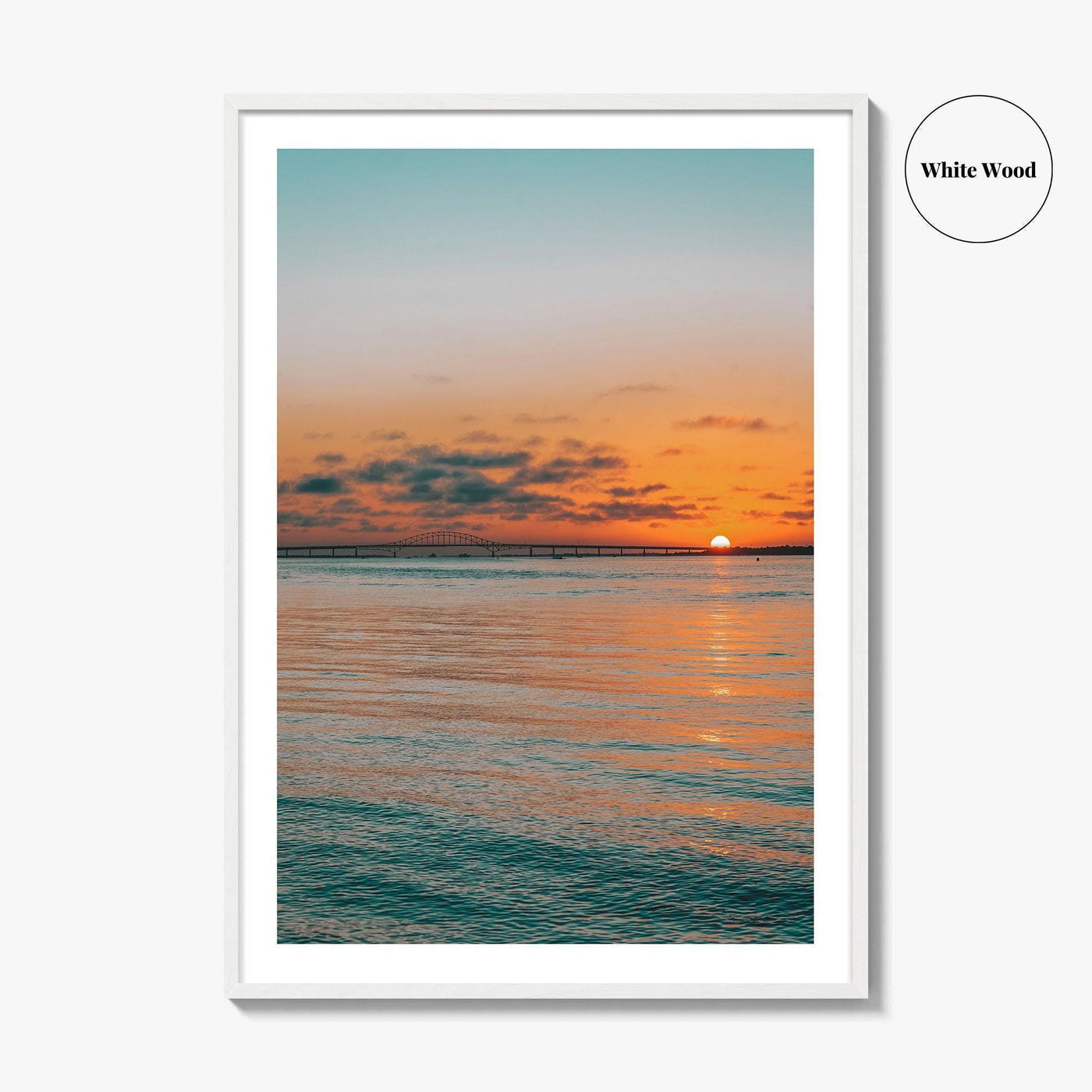 Fire Island Fine Art Photo Print, Robert Moses Causeway, New York Wall Art