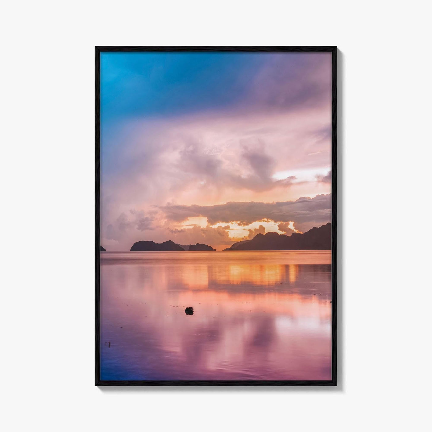 El Nido Fine Art Photo Print, Palawan Philippines Wall Poster, Banca Boat
