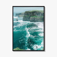 Cliffs of Moher Fine Art Photo Print, County Clare Ireland, Wild Atlantic Way Poster