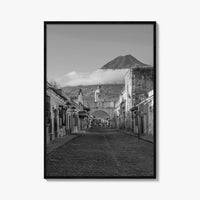 Antigua Guatemala Black and White Fine Art Photo Print, Santa Catalina Arch, Wall Decor