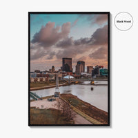 Dayton Fine Art Photo Print, Ohio, Great Miami River Poster