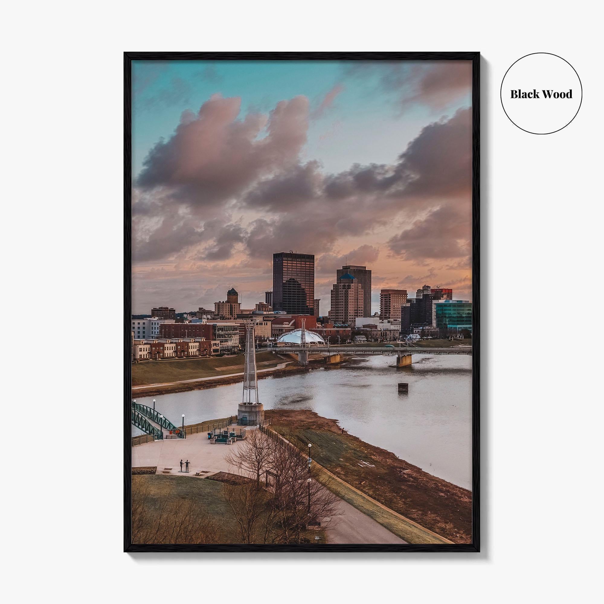 Dayton Fine Art Photo Print, Ohio, Great Miami River Poster