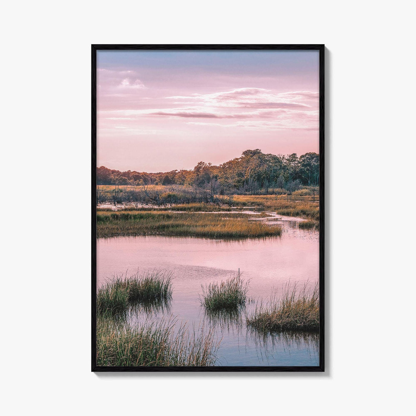Cape Cod Fine Art Photo Print, Massachusetts, New England, Wall Decor, Cloudscape Marsh