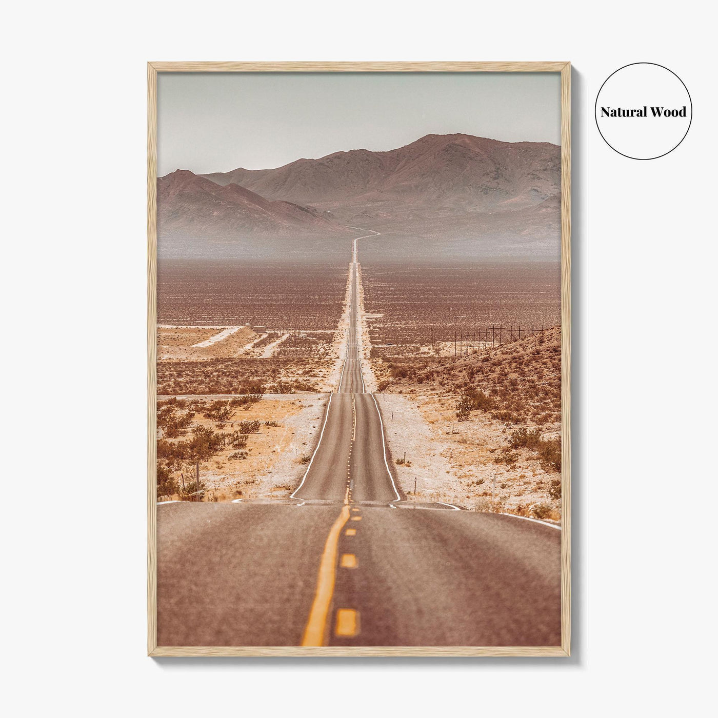 Death Valley Fine Art Photo Print, National Park, California, USA, Mojave Desert Road, Poster