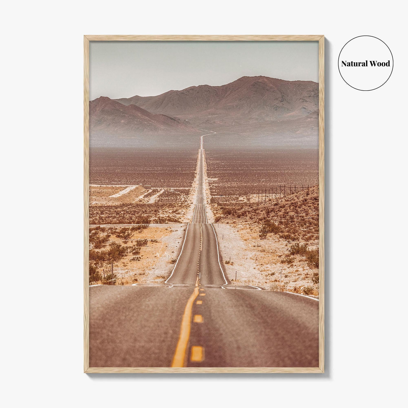 Death Valley Fine Art Photo Print, National Park, California, USA, Mojave Desert Road, Poster