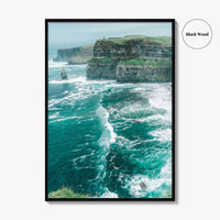 Cliffs of Moher Fine Art Photo Print, County Clare Ireland, Wild Atlantic Way Poster