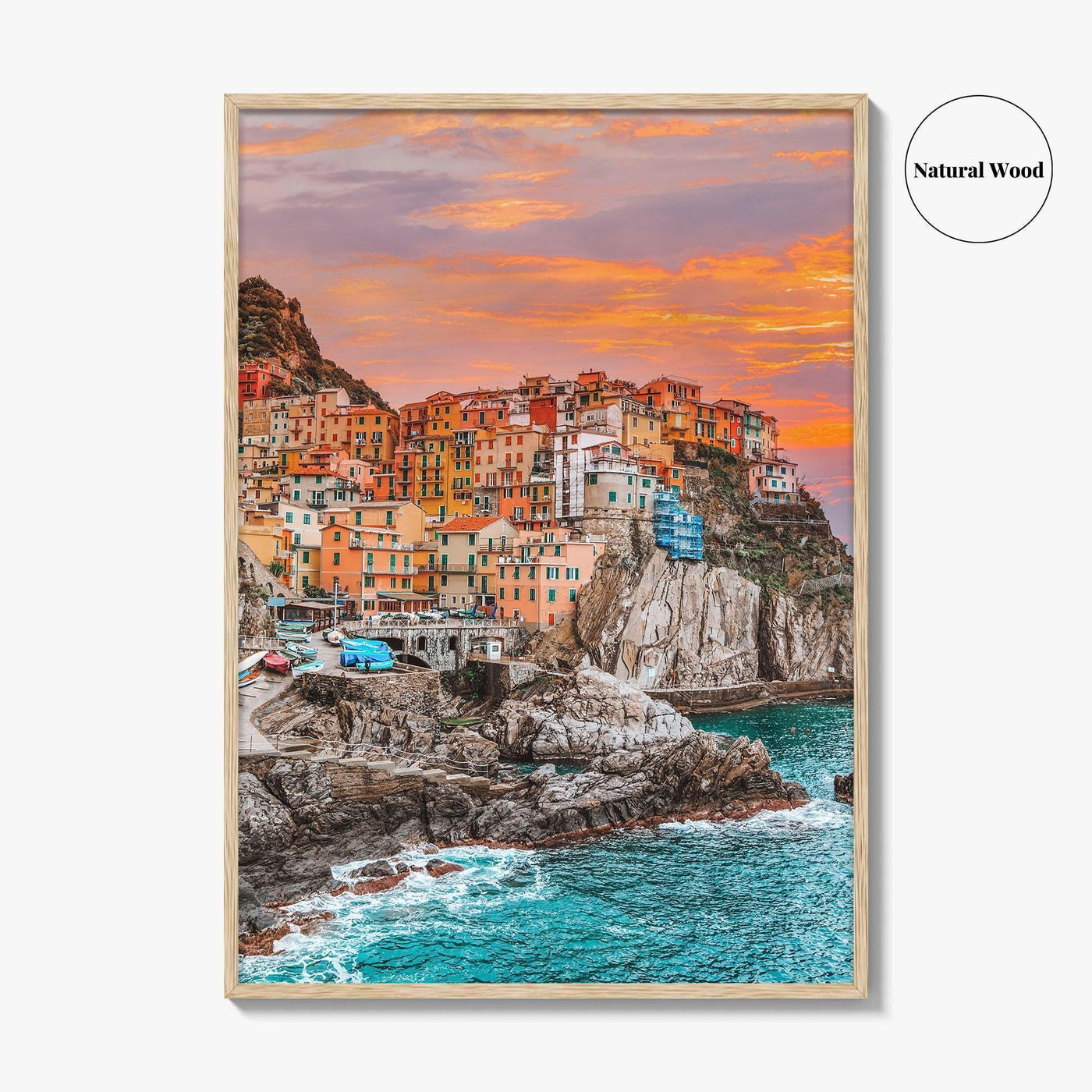 Cinque Terre Fine Art Photo Print, Italy, Liguria, Italian Riviera, Wall Decor, Poster, Vernazza
