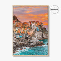 Cinque Terre Fine Art Photo Print, Italy, Liguria, Italian Riviera, Wall Decor, Poster, Vernazza