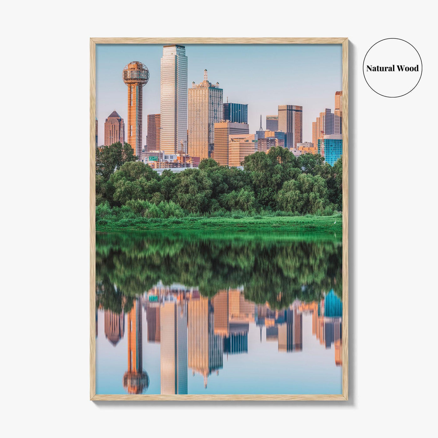 Dallas Skyline Fine Art Photo Print, Texas USA, Downtown City Wall Decor