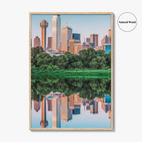 Dallas Skyline Fine Art Photo Print, Texas USA, Downtown City Wall Decor