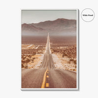 Death Valley Fine Art Photo Print, National Park, California, USA, Mojave Desert Road, Poster